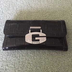 AUTHENTIC black GUESS wallet