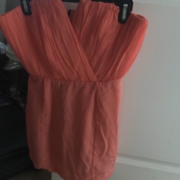 Naven bombshell dress coral