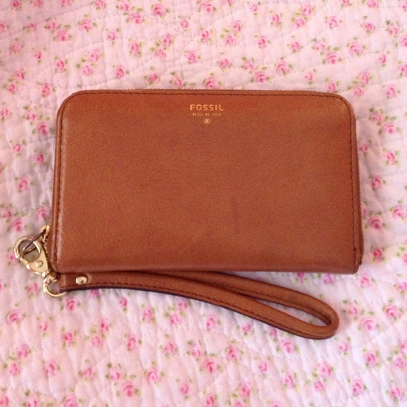 Brown Fossil Sydney Medium Sized Wallet