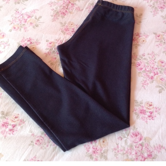 CHA CHA VENTE STRETCH BLUE JEGGINGS P/S - Picture 2 of 4