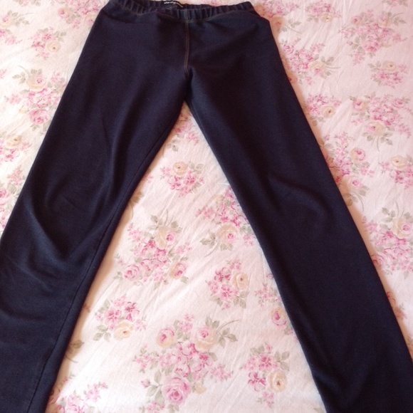 CHA CHA VENTE STRETCH BLUE JEGGINGS P/S - Picture 3 of 4