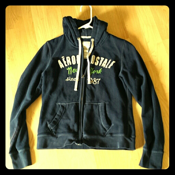 LG aero zip up hoodie