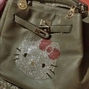 Hello Kitty handbag  with Hermes logo *Inspired