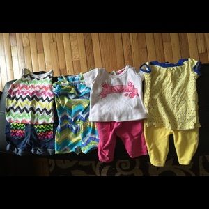 Girls summer clothes and outfit bundle...