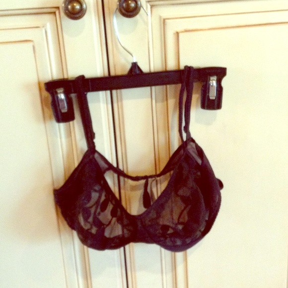 VASSARETTE Black Lace Sexy Bra❤️