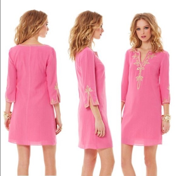 Lilly Pulitzer Copeland Tunic in Hotty Pink