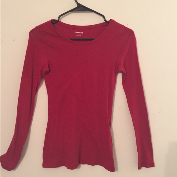 Long sleeve Express Shirt (red)