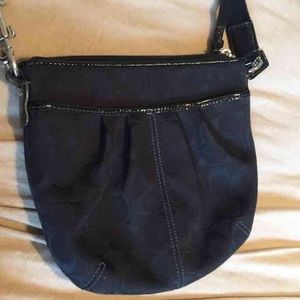 Over the shoulder coach purse