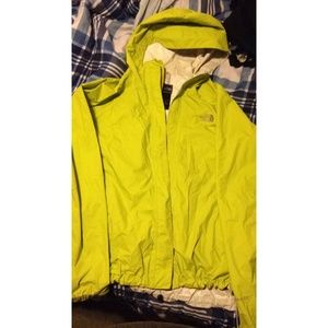 Green northface size large