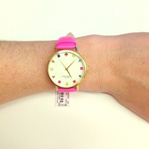 Brand New Kate Spade Pink Metro Watch w/ Markers