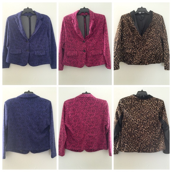 Print Blazers