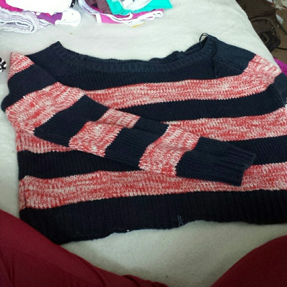 Chunky striped American Eagle sweater