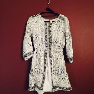 flower print casual day dress