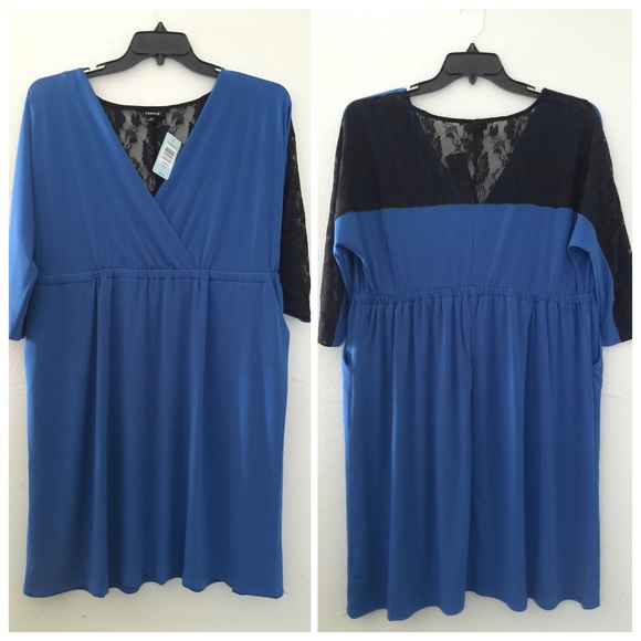 Blue Lace Dress