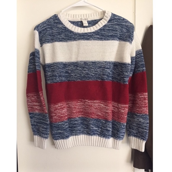Forever 21 red, white & blue sweater