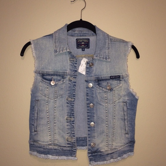 Brand New Jean Vest