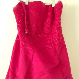 Michelangelo Red Cocktail Dress. Worn once. NWOT