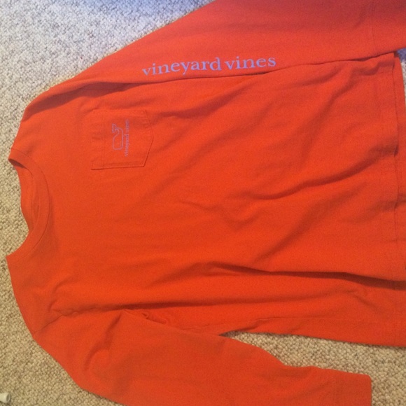 VV orange t shirt