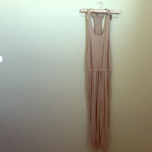 Beige Romper/Jumpsuit