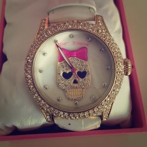 Betsey Johnson Skull Watch