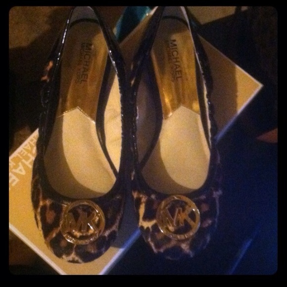 Michael Kors Cheetah Flats