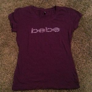 purple bebe shirt