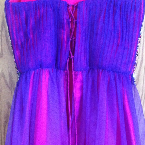 Pink/Purple Ombré Prom Dress💖💜💖 - Picture 3 of 4