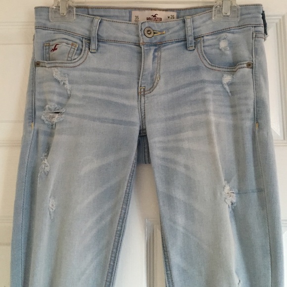 Hollister Ripped Jeggings 3S W26 L29
