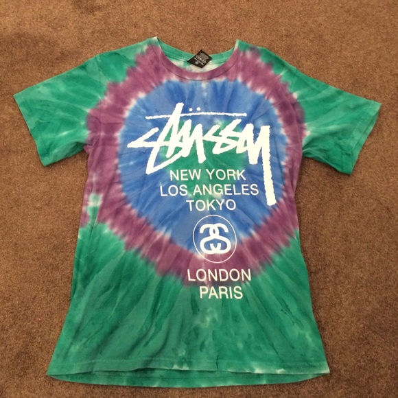 Stussy tie-dye t-shirt