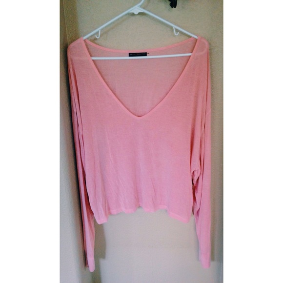 Brandy Melville Pink long sleeve