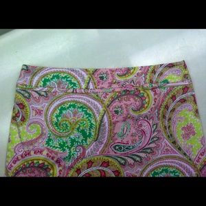 Paisley skirt - size 6 Preppy Must Have