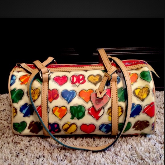 "NEW" DOONEY & BOURKE SWEETHEART BARREL HANDBAG