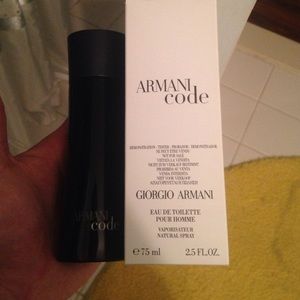 New Giorgio Armani 2.5 fl oz bottle of cologne