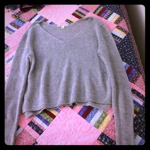 Crop sweater