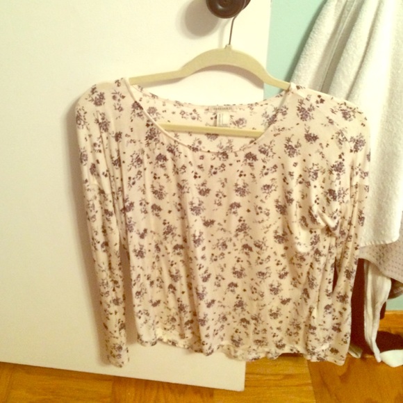 Long sleeve floral shirt from forever 21