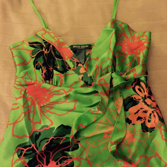Silk dressy tank