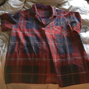 Plaid Short Sleeve