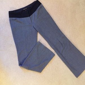 Express Barely Boot Gray w/white  & blk waist.