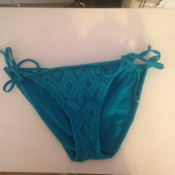 Teal bikini bottoms