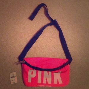 Pink Fanny Pack and socks bundle. SOLD