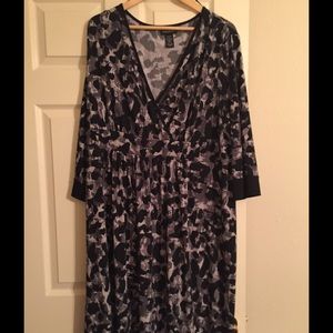 Black and Gray Dress