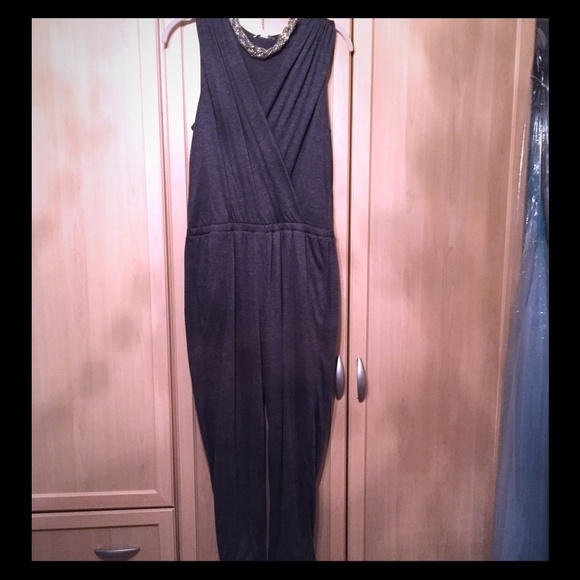 💎Charcoal Gray Jumpsuit💎