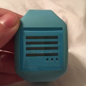 Nooka blue watch