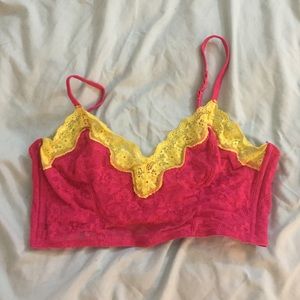 Free People lace bralette