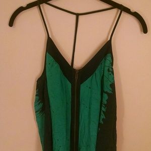 Silence + noise zipper top