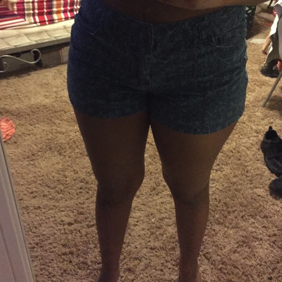 Aztec print shorts