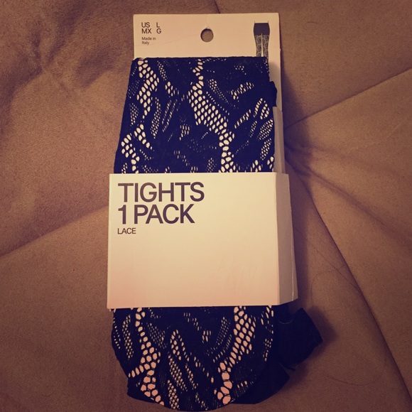 H&M Lace Tights - Picture 1 of 2