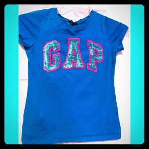 ✨Gap Turquoise Glam T-Shirt ✨