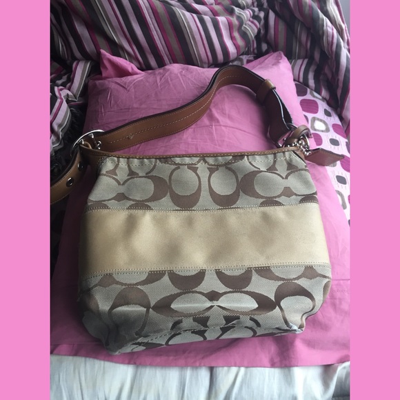 Authentic Brown Coach Bag - Picture 2 of 3