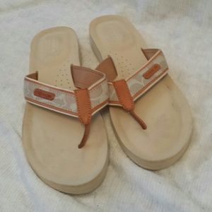 *RESERVED* Coach flip flops